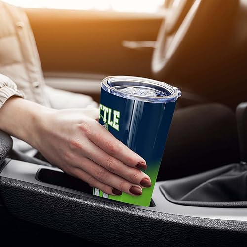 Miniatura 83 de OAOANS Taza de café de acero inoxidable personalizada con tapa sellada, regalo de ventilador aislado mantiene las bebidas frías y calientes. Diseño