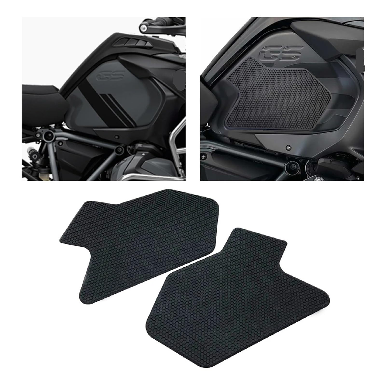 Motorcycle Gas Tank pad for BM&W R1250GS ADV R1200GS LC Adventure Logo 2014-2022 Motorcycle Tank Pad FuelTank Side Knee Traction Grip Anti-Slip Pads