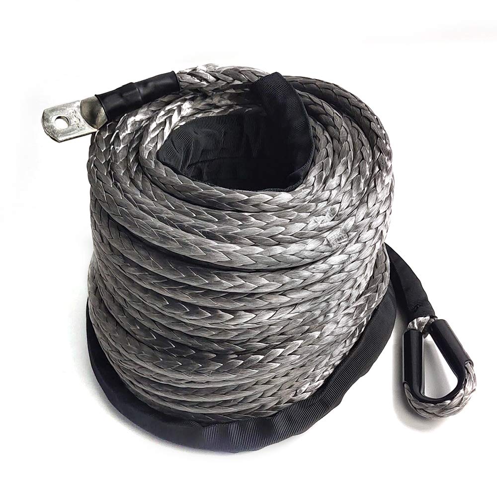 Corda per verricello forestale sintetica in plastica, corda di plastica, argano forestale, fune sintetica, per 4 Wd, 23809 Lbs 10,8 T 30 m