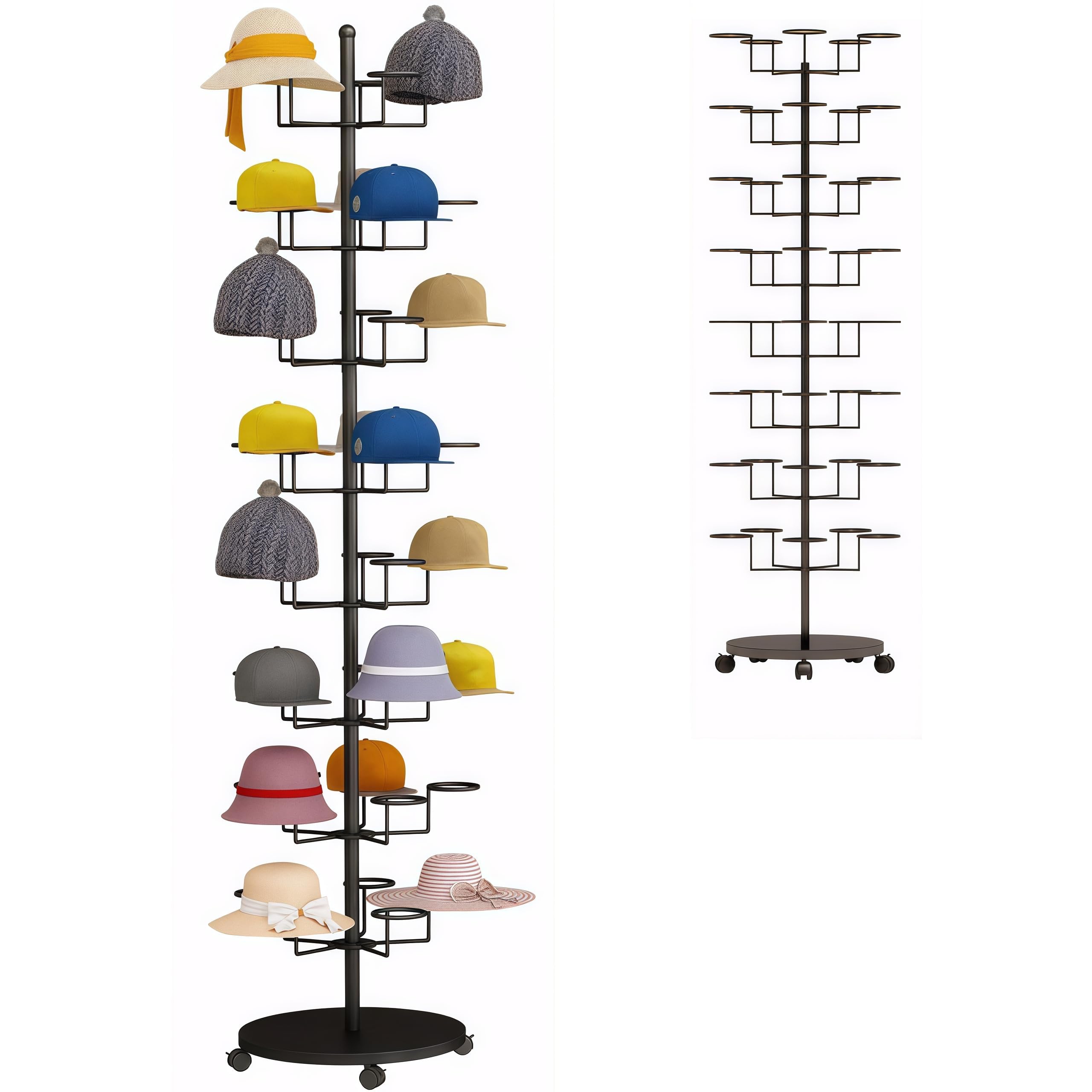 Porte-Chapeaux élégant pour sublimer l'organisation de votre dressing moderne