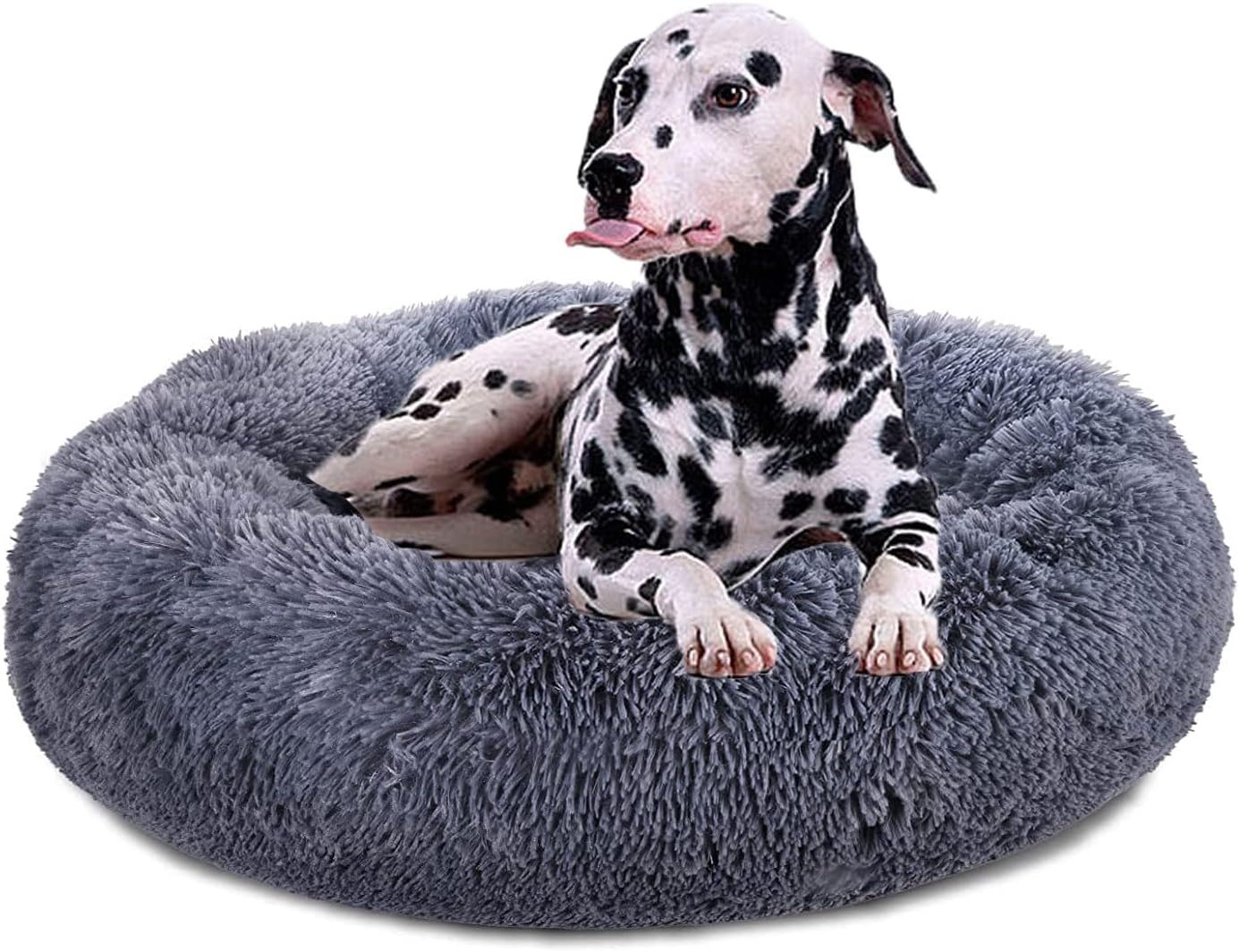 Dog Bed Large Plush Calming Dog Bed Soft Fuzzy Pet Xxxl Dog Kennel