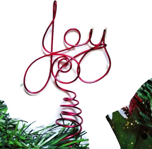 Miniatura 6 de Mini decoración de árbol de palabras de alambre Joy para árboles pequeños