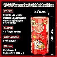 Vista 2 de Máquina de burbujas (4 unidades, 13 agujeros) con luces LED, juguetes automáticos para soplar burbujas, fabricante de burbujas portátil para bodas