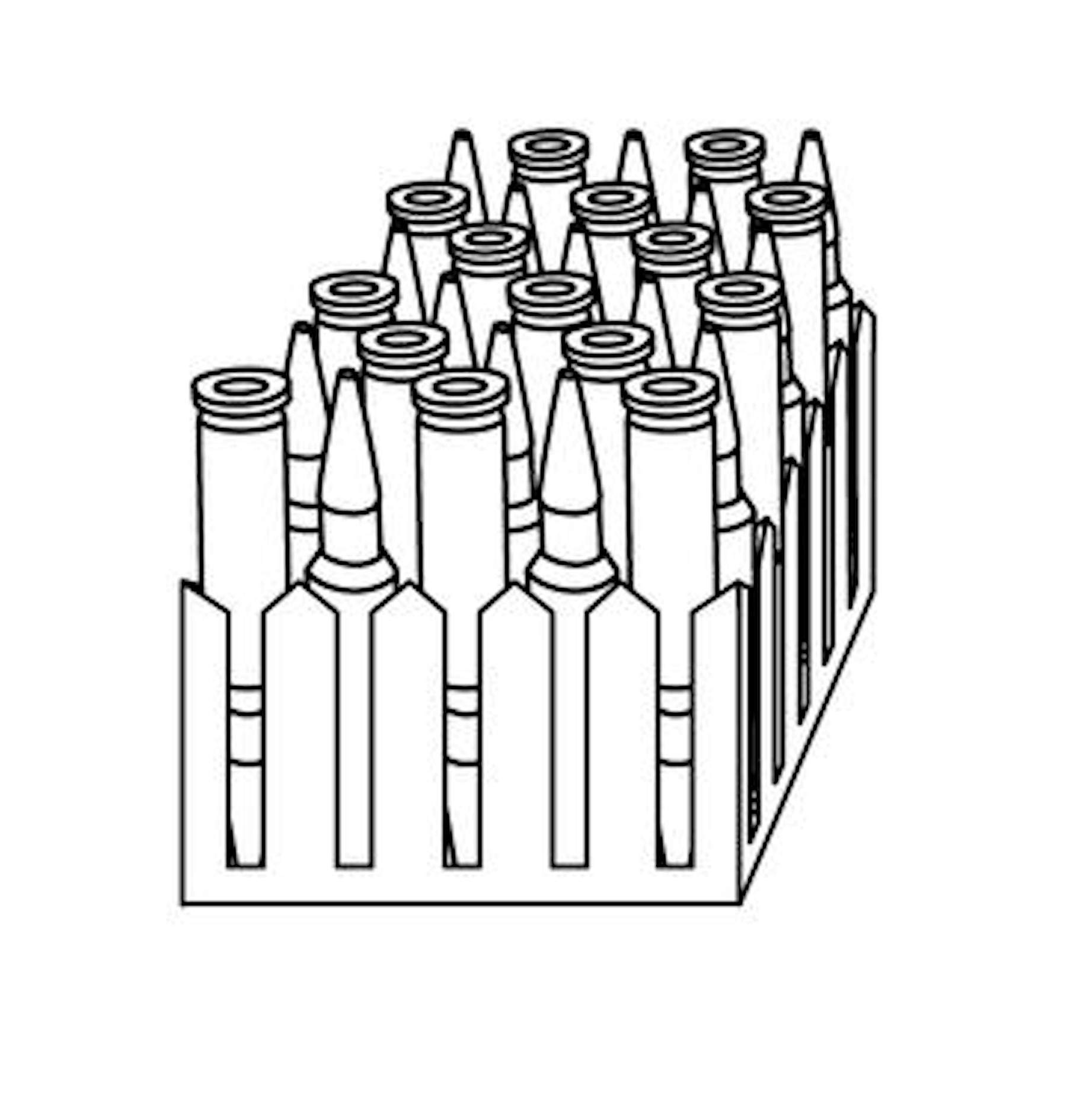 REPACKBOX 7.62 X 39 Fast Loading Ammo Tray Holds 30 Rounds – Reusable