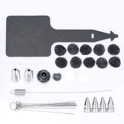 Miniatura 8 de YIHUA Paquete de estación de desoldadura profesional 948 con la pieza de mano/mango de repuesto YIHUA #948A para soldador y accesorios (28 artículos)