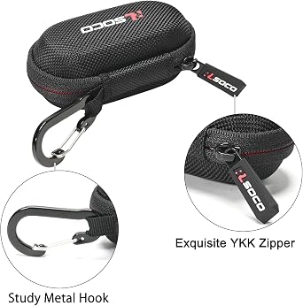 RLSOCO Carrying Case for Denon PerL/PerL Pro True Wireless Active Noise Canceling Earbuds (Case Only)