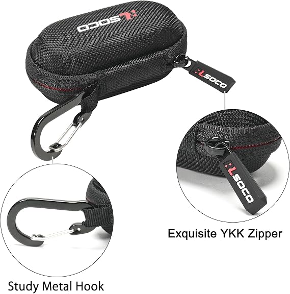 RLSOCO Carrying Case for Denon PerL/PerL Pro True Wireless Active Noise Canceling Earbuds (Case Only)