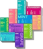 Vista 7 de Zimba Tiras blanqueadoras dentales con sabor a coco Blanqueador dental vegano, seguro para el esmalte, con peróxido de hidrógeno para café, vino
