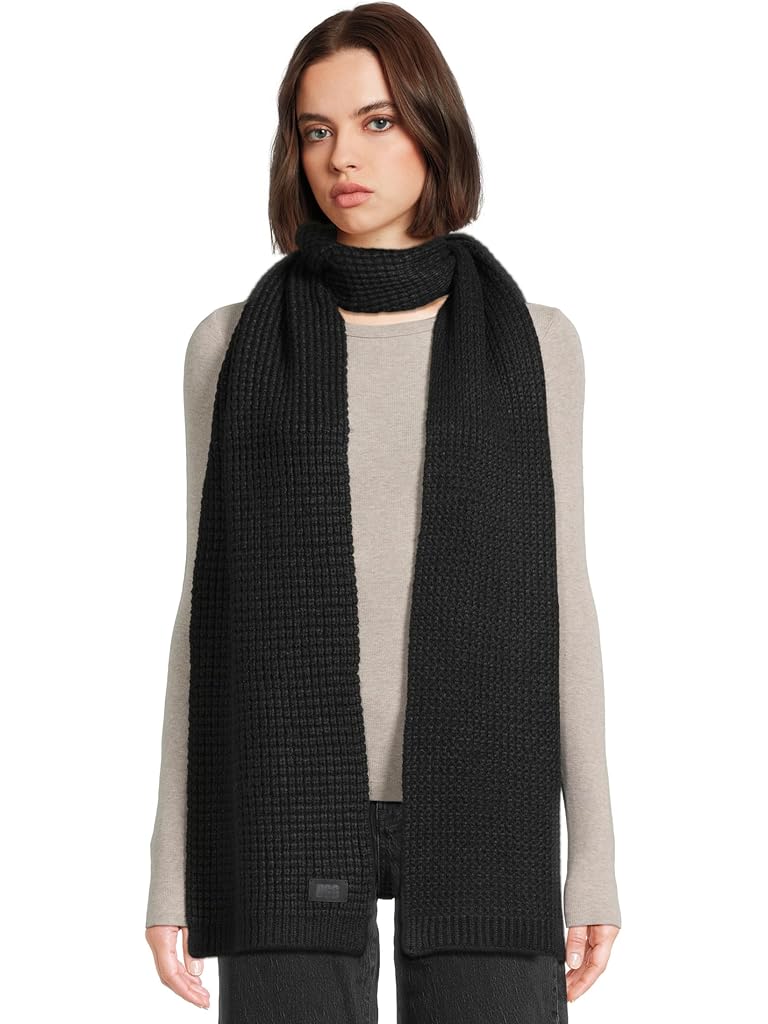 Black UGG Waffle Scarf