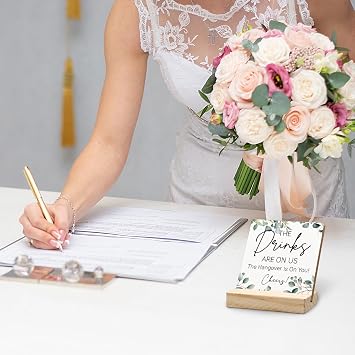 Düğün Masa Dekoru, Düğün Dekoru, Düğün Resepsiyon Süslemeleri Ahşap Plaket, Resepsiyon için Düğün Aksesuarları, Düğün Tabelası Ahşap Standlı Ahşap Levha, Resepsiyon Düğün Açık Bar