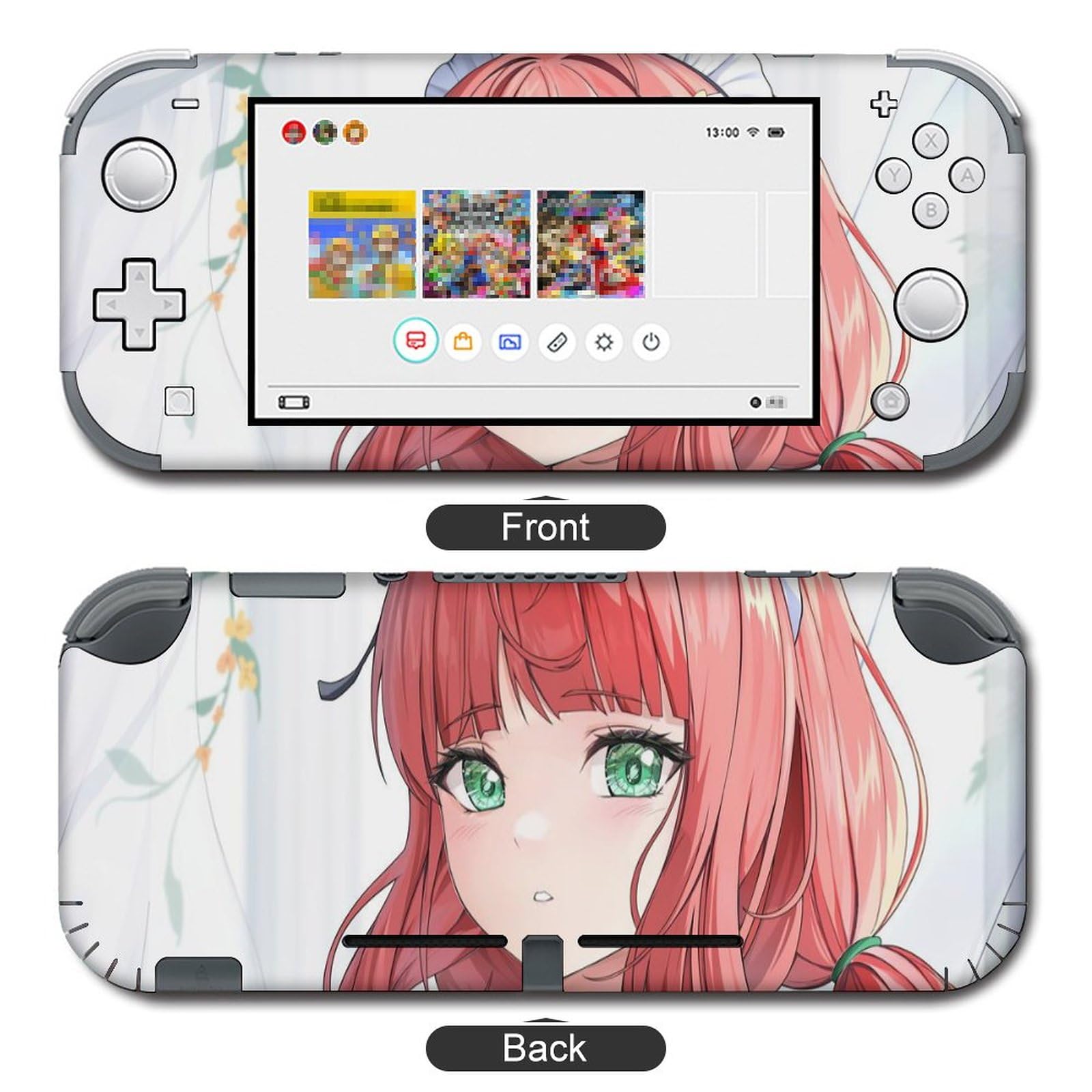 Amazon.co.jp: Switch/Switch Lite スキンシール アニメ 原神-ニィロウ