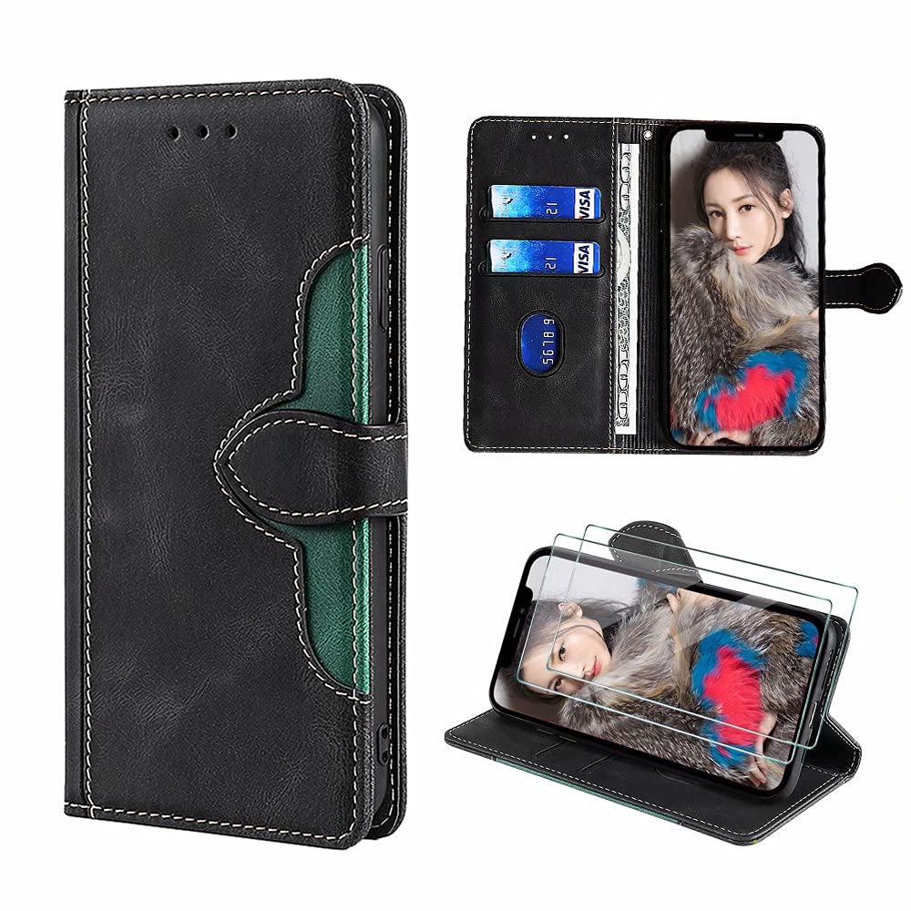 Radoo Cover per Xiaomi Mi 8 / Mi 8 PRO, Custodia in PU Pelle Portafoglio Flip Chiusura Magnetica Antiurto Funzione Scomparti, con Slot Schede Supporto Pieghevole per Xiaomi Mi 8 / Mi