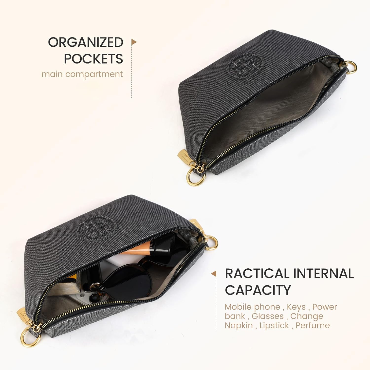 Fashion Waist Packs, Crossbody Fanny Packs for Women Leather Sling Bag Trendy Boho Chest Bags with Adjustable Shoulder Strap Belt Bag for Travel, Gym, Hiking, Cycling - Image 7