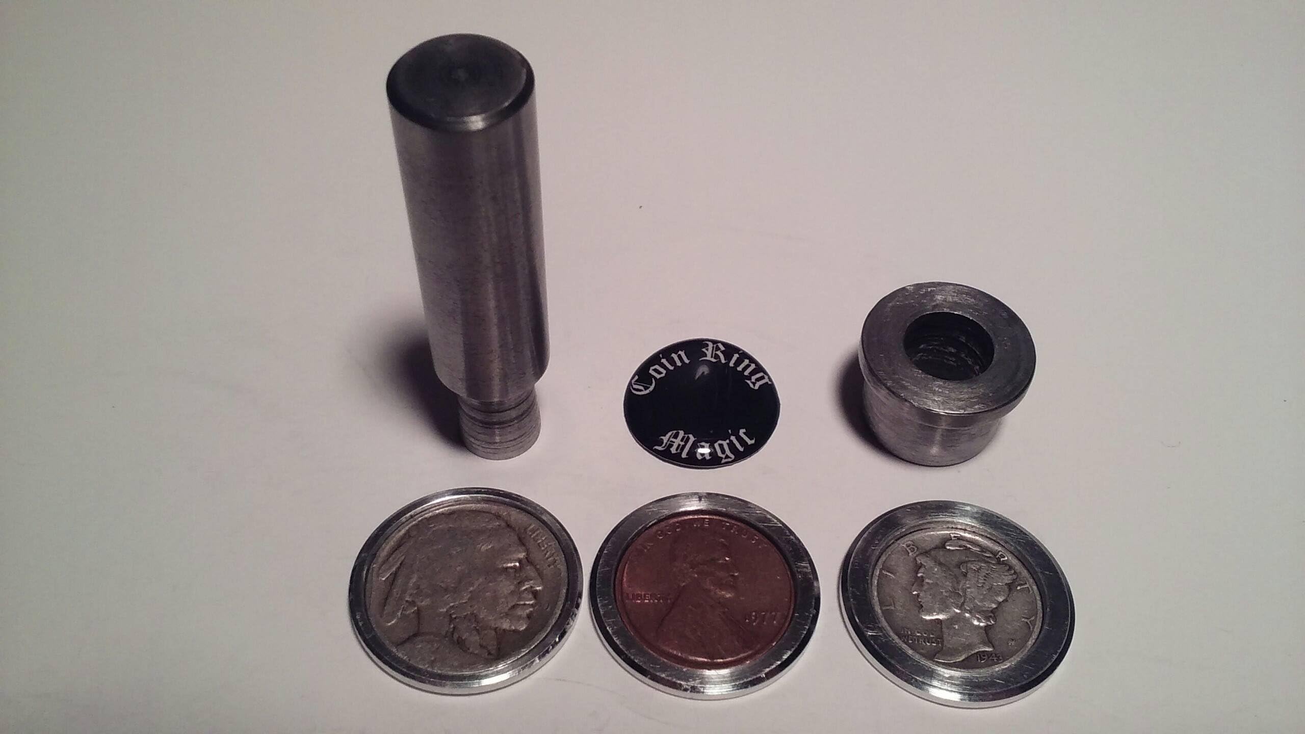 Quarter Punch Upgrade. 3/8" Punch and Die with 3 Free Spacers (5/8'')