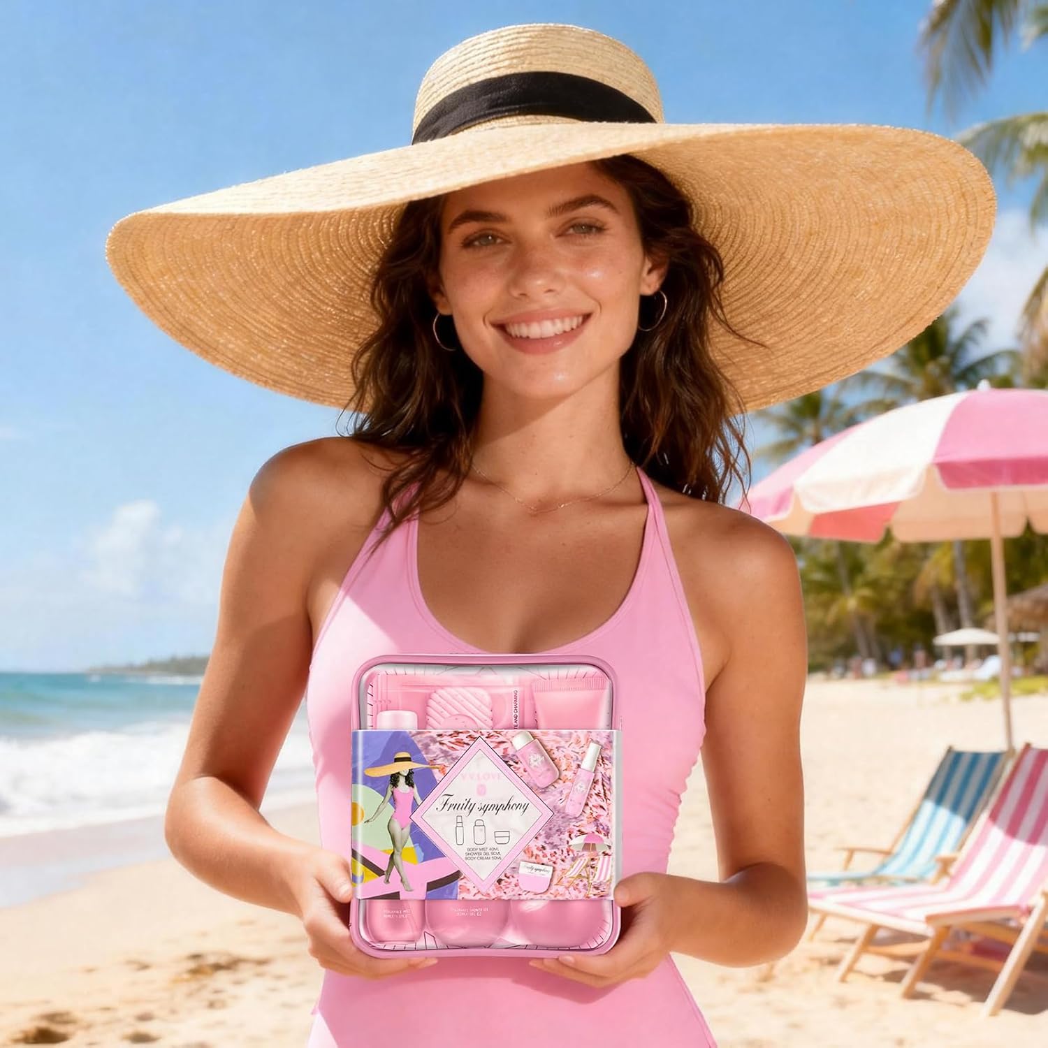 Gifts for Women Skin Care Set, 11 Pcs Skincare Kit For Women Gift Complete Travel -Size Spa Kit Skincare Gift Set Teens Birthday Galentines Day Party Favors Valentines Mothers Day Gift - Image 5