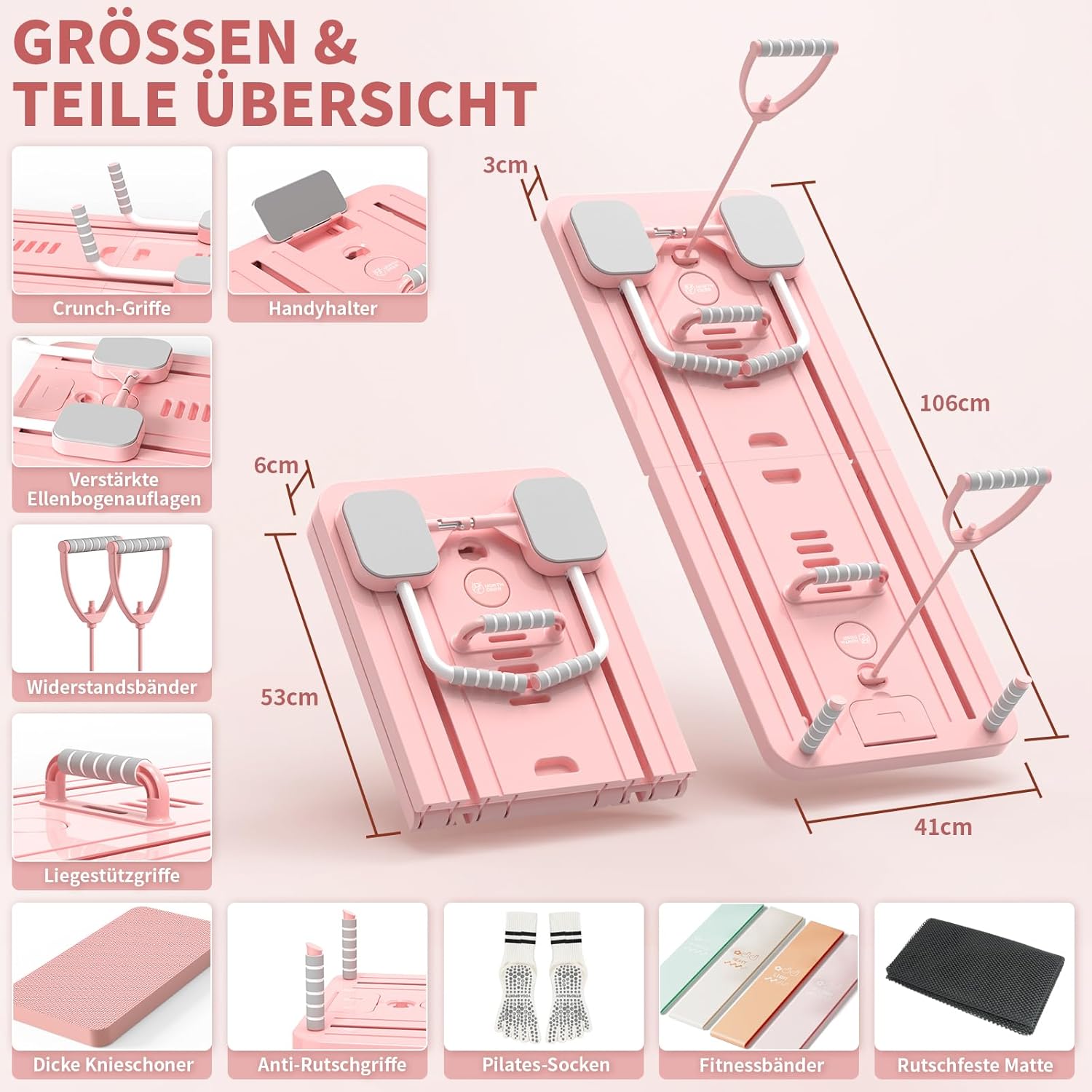 Pilates Reformer počas používania