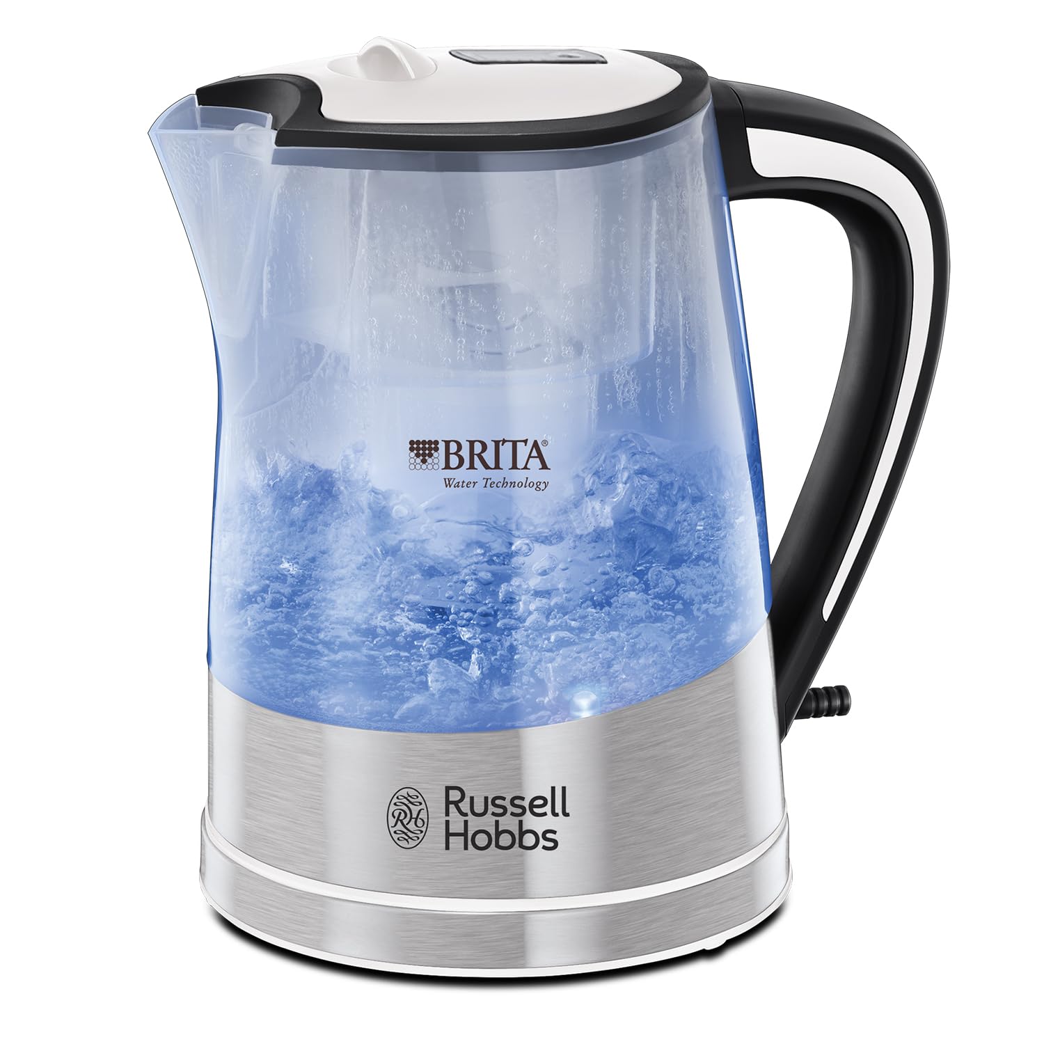 Russell Hobbs - 22851 - Bouilloire sans fil avec filtre 1L 2200 W - Acier chromé