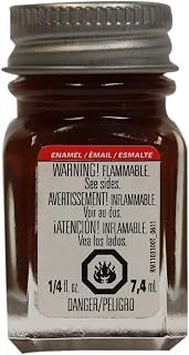 Testor's 1140TT 1/4 Oz Brown Gloss Enamel Hobby Paint