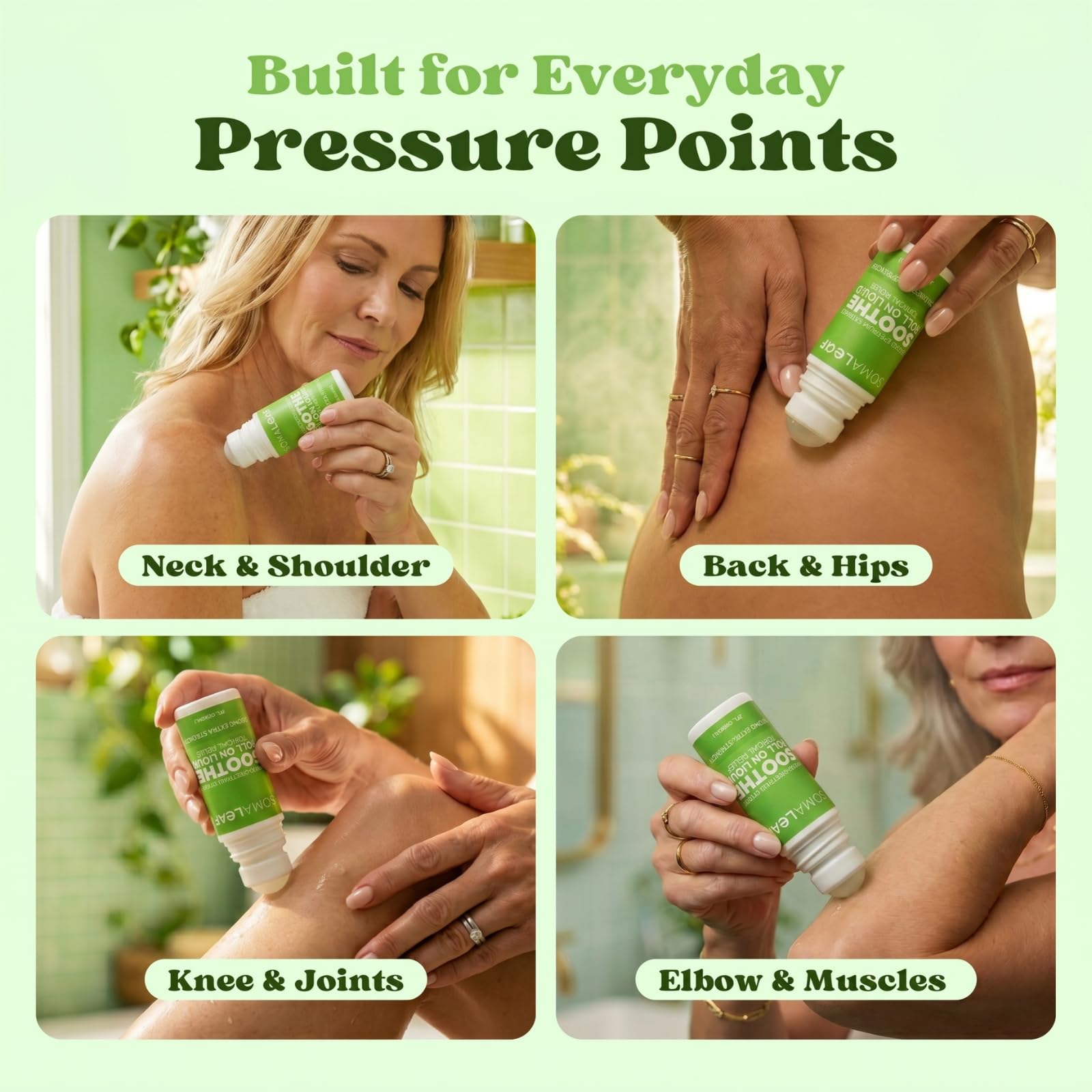 Hemp Oil Soothe Roll-On - Less Diluted Natural 1500 MG Extra Strength - More Hemp Oil in Every Roll - Natural Comfort for Muscles, Hips, Joints, Neck, Back, Elbows, Fingers, Hands, and Knees — Amazon image 4