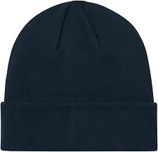 Unisex Soft Blend Beanie | Lightweight Winter Hat for Men & Women, Double Layer Cuffed Design, Snug Fit