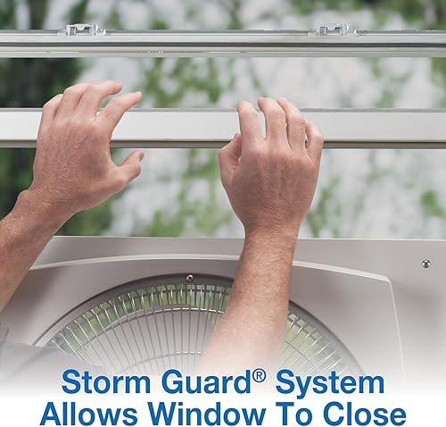Miniatura 3 de Air King 9166F - Ventilador de ventana de 20 pulgadas color gris