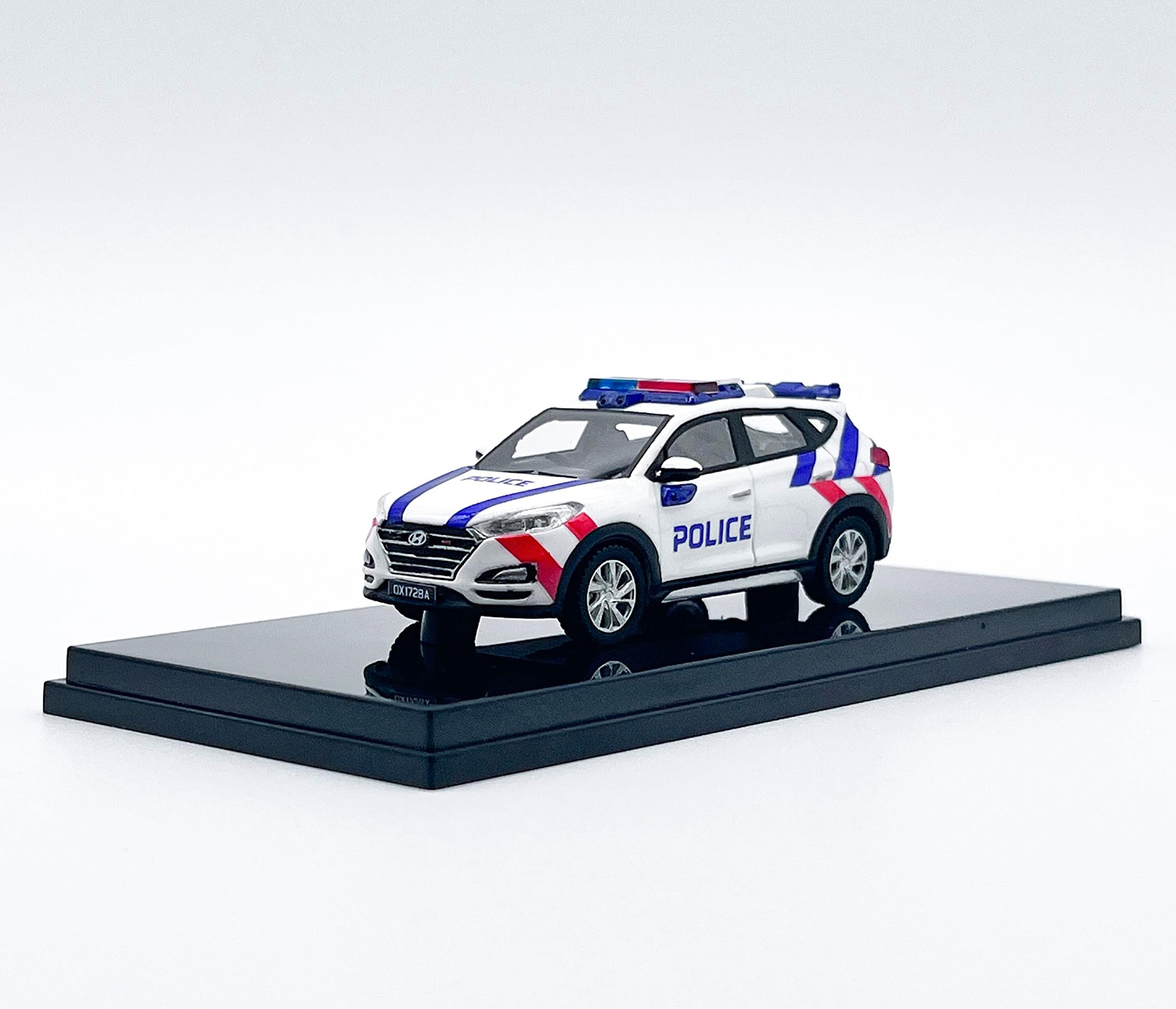 Singapore Police Force (SPF) Hyundai Tucson New Generation Fast Response Car Model (1:64)