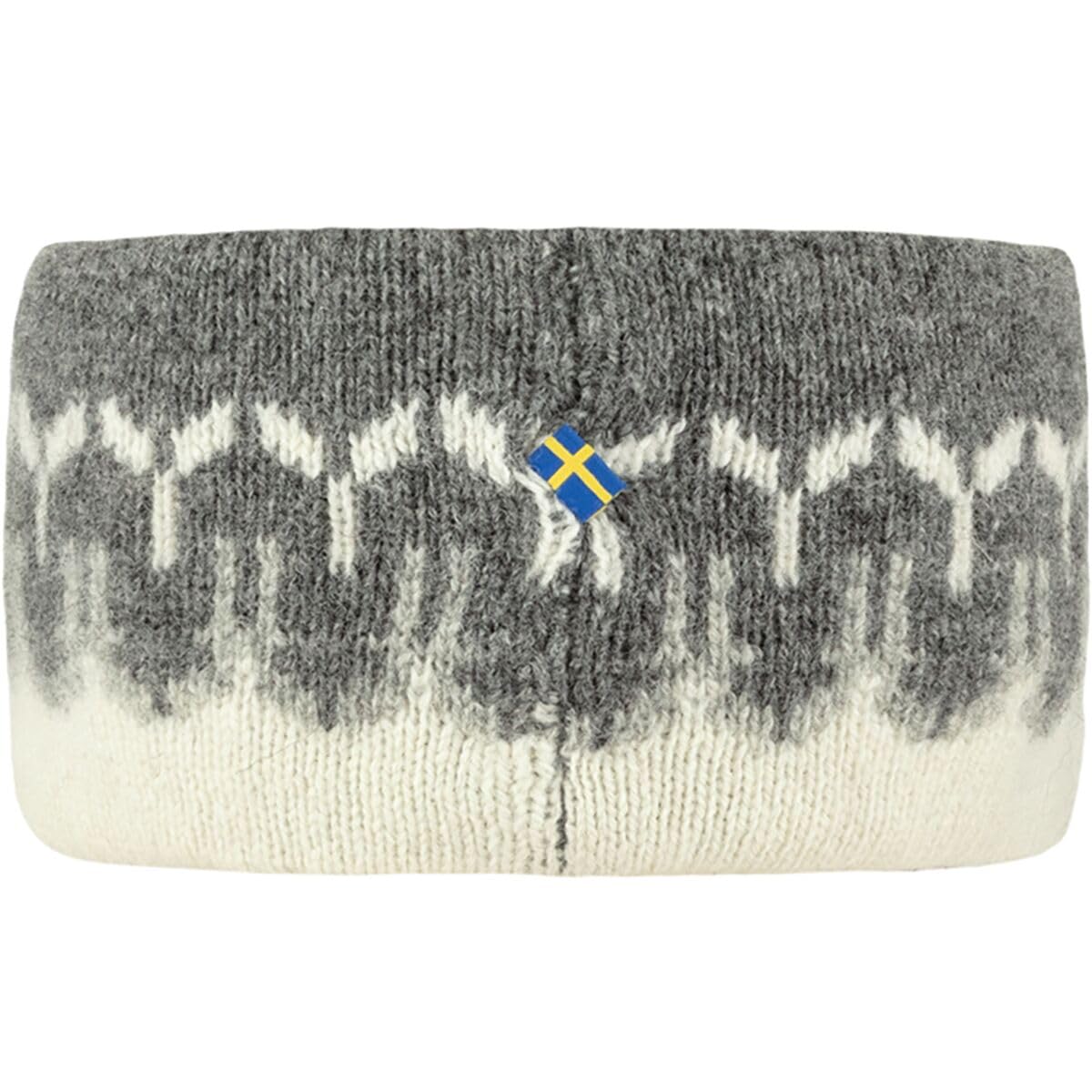 Fjällräven Unisex Övik Path Knit Stirnband, Chalk White/Grey, One Size