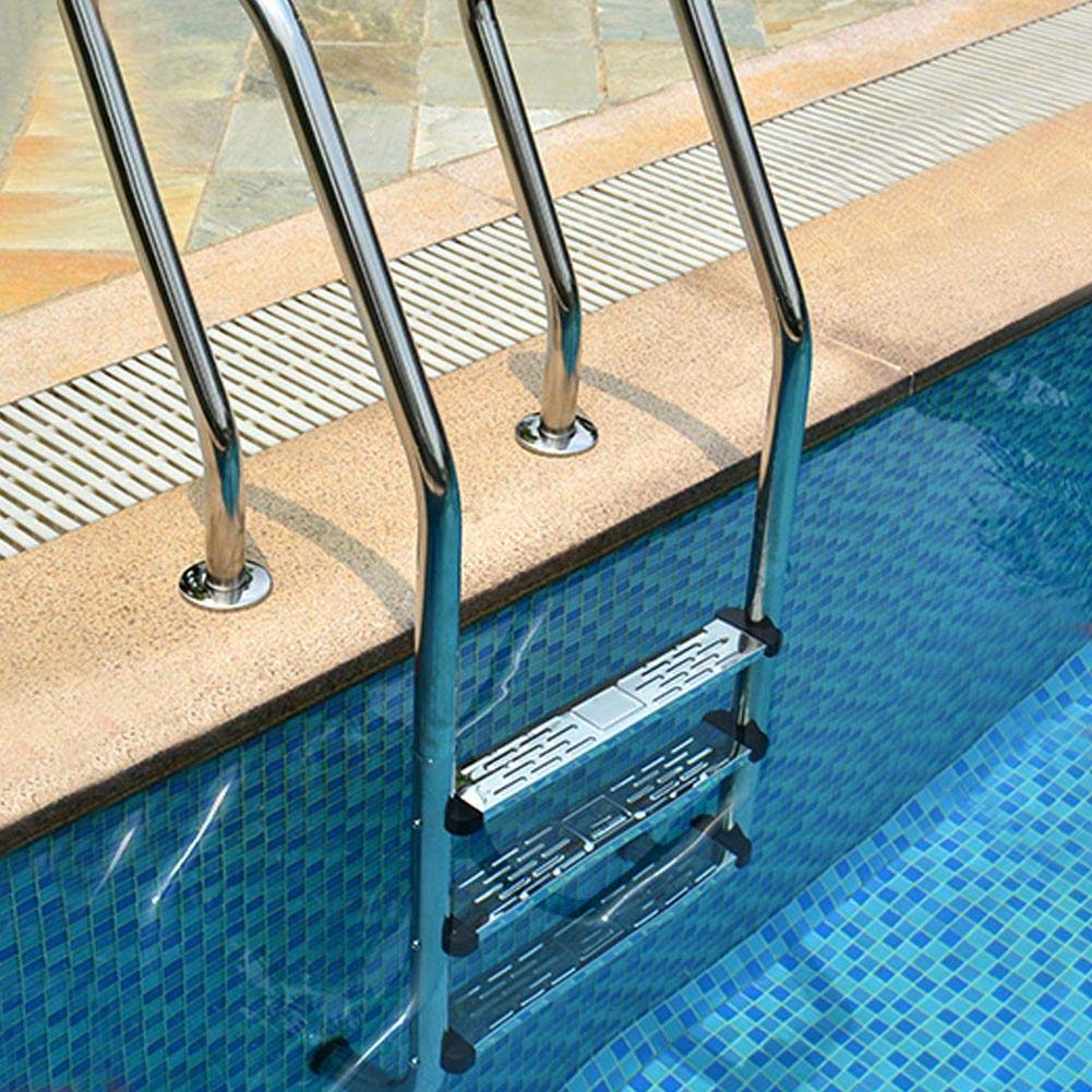 Jingyi Peldaño Sólido y Duradero de Acero Inoxidable para Escalera, Reemplazo del Pedal de Cubierta para Piscina y SPA