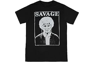 Golden Girls Sophia Is Savage Distressed Graphic Men's Black T-Shirt