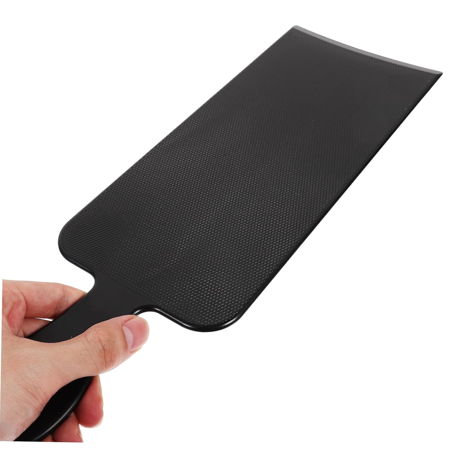 2pcs Professional Hair Dyeing Board Plastic Highlighting Tools Mask for Hairdressers Textured and Smooth Sides for Versatile Coloring Techniques