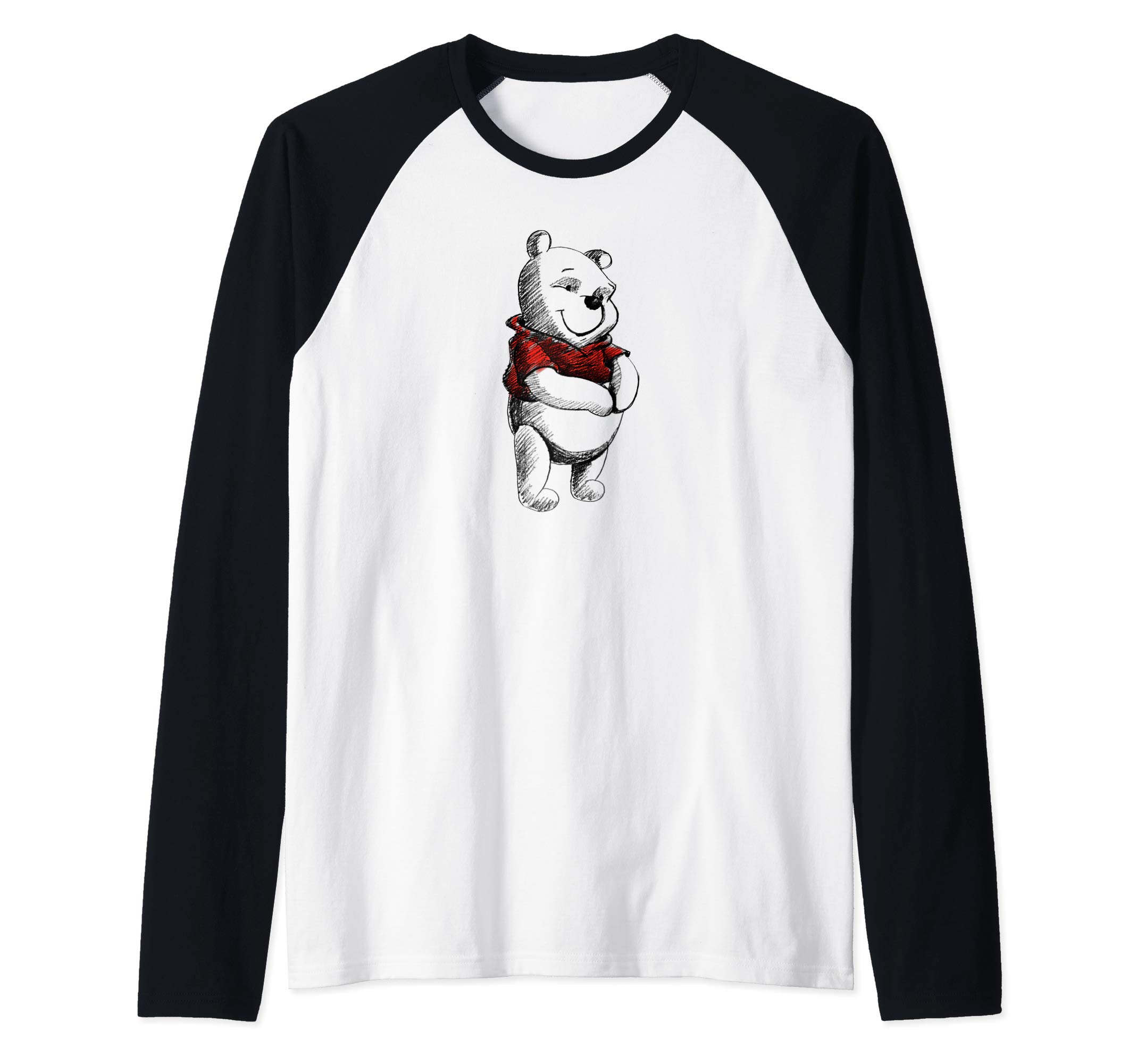 DisneyWinnie the Pooh - Sketch Raglan Baseball Tee