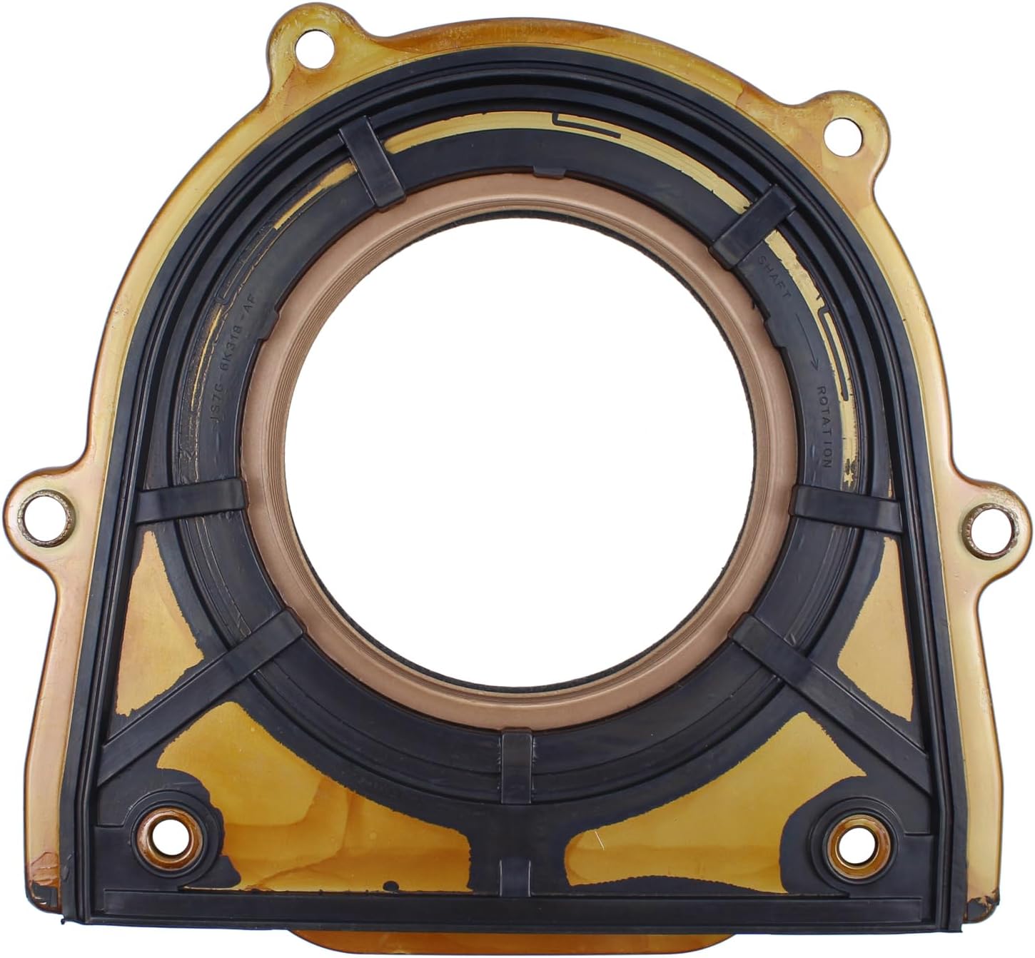 ApplianPar Engine Crankshaft Rear Main Seal for Cmax Escape Explorer Edge Focus Fusion Taurus Transit Connect Ranger MKZ MX5 Miata 3 5 6 CX7 Tribute Mariner Milan