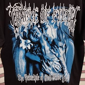 レア cradle of filth クレイドル2004年 バックプリント有り レア cradle of filth クレイドル2004年 バックプリント有り