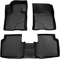 Vista 32 de Alfombrillas para Nissan Ariya 2023 2024 2025 2026, alfombrilla para todo tipo de clima, para accesorios Ariya, alfombrillas de TPE para piso