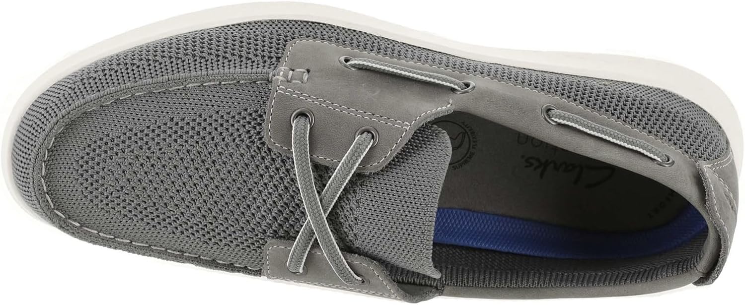 Clarks Flexway Tie Men's Oxford, 13 D(M) US, Grey-Multi - Image 2