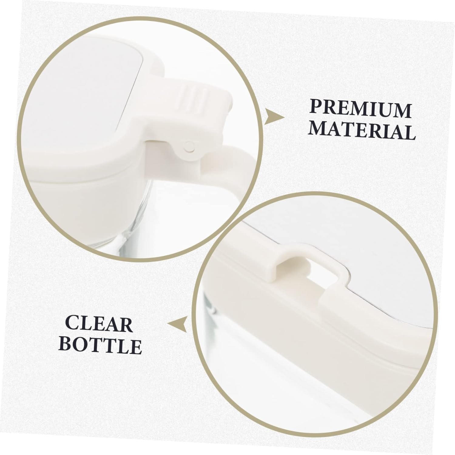 Multi-function Spice Jar Kit Condiment Container Lidded Salt Sugar Seasoning