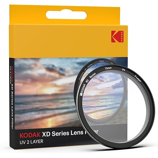 KODAK 72mm UV Camera Lens Filter