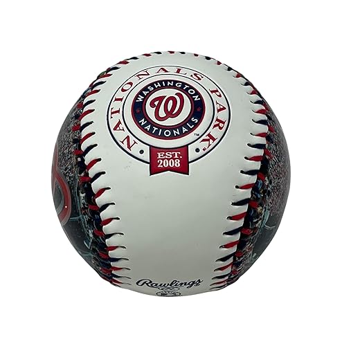Rawlings MLB Washington Nationals Team Stadium Baseball, Multicolored, 1