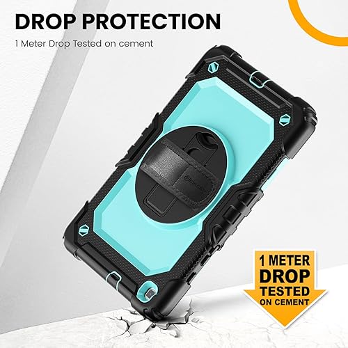 Miniatura 3 de Timecity Funda para tablet Samsung Galaxy Tab A 8.0 2019 (solo compatible con SM-T290T295T297), protector de funda para tablet con soporte