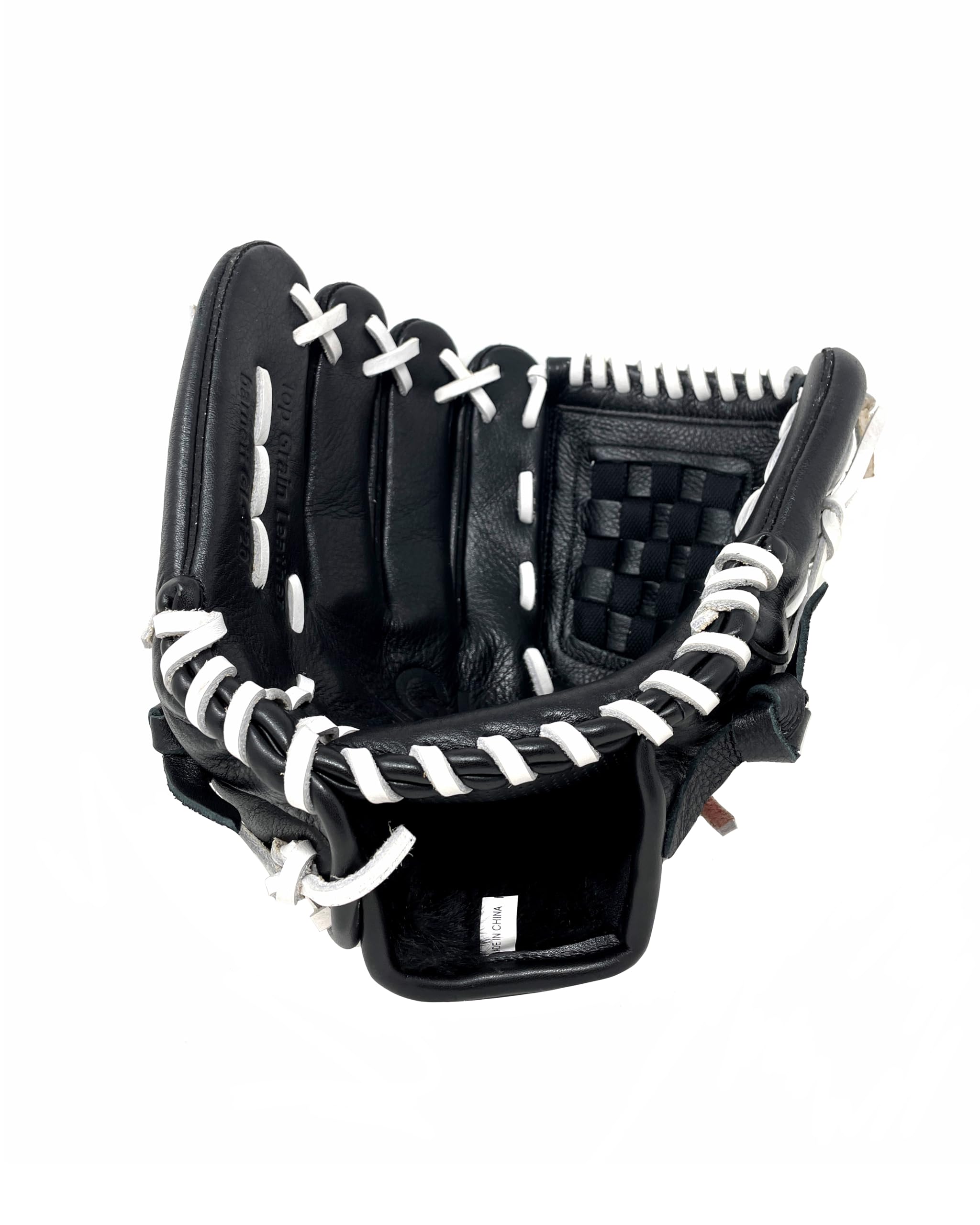 BARNETT GL-120 Gant de Baseball Cuir de compétition Outfield 12, pour gaucher RH, Noir