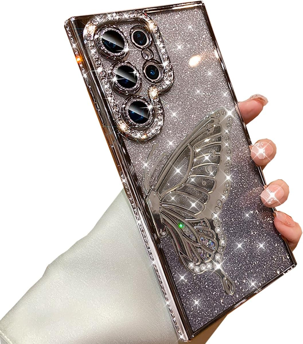 for Samsung Galaxy S24 Ultra Case with Camera Protector...