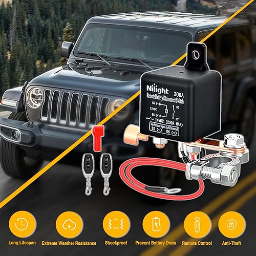 Miniatura 40 de Nilight 50044R - Juego de 5 cables de cobre estañado impermeables de 40/30 amperios, resistentes de 12 AWG, 5 pines, SPDT, estilo Bosch de 12 V