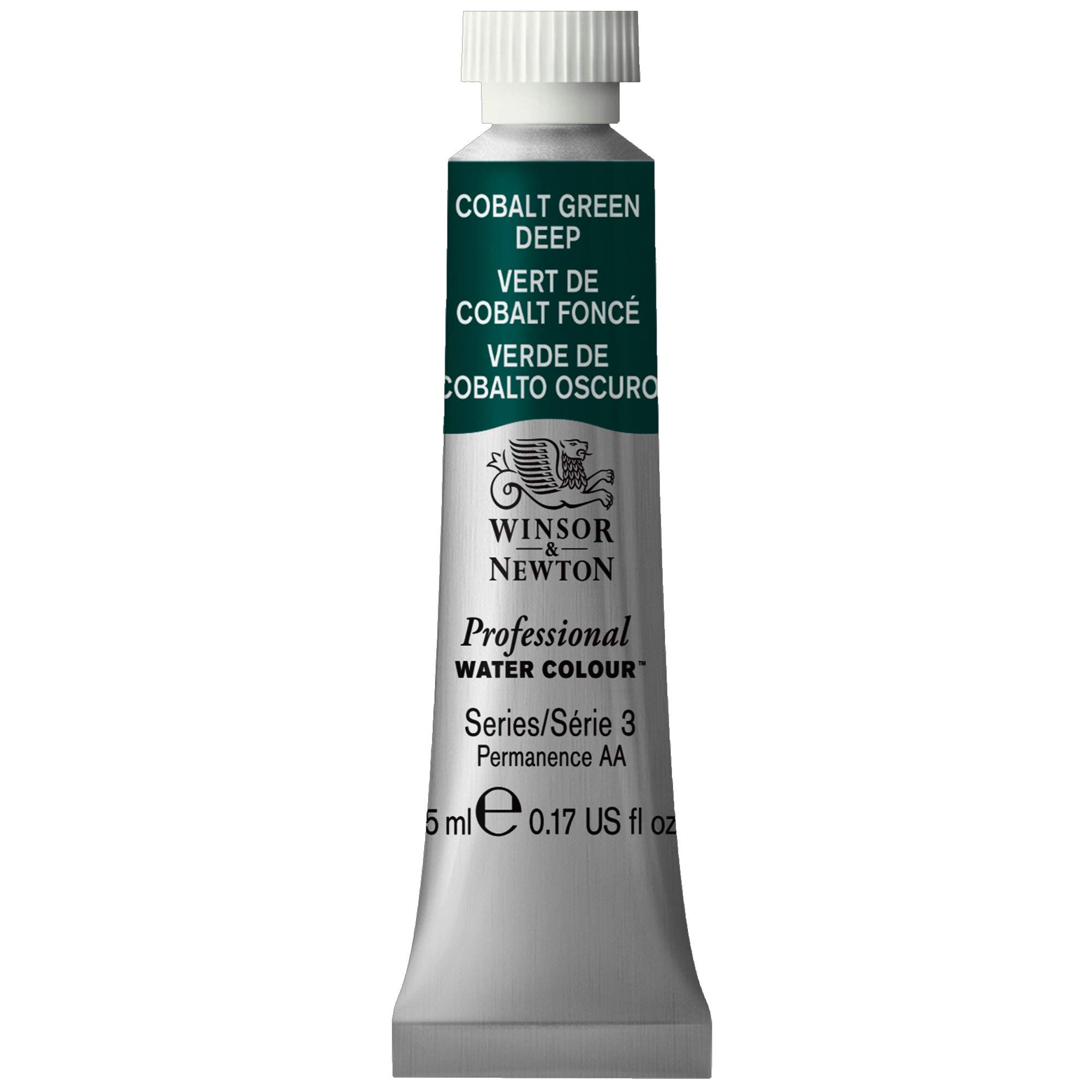 Winsor & Newton Cobalt Green Deep Professional Watercolour Paint, Artist Quality, Finest Pigments, 5Ml Tube
