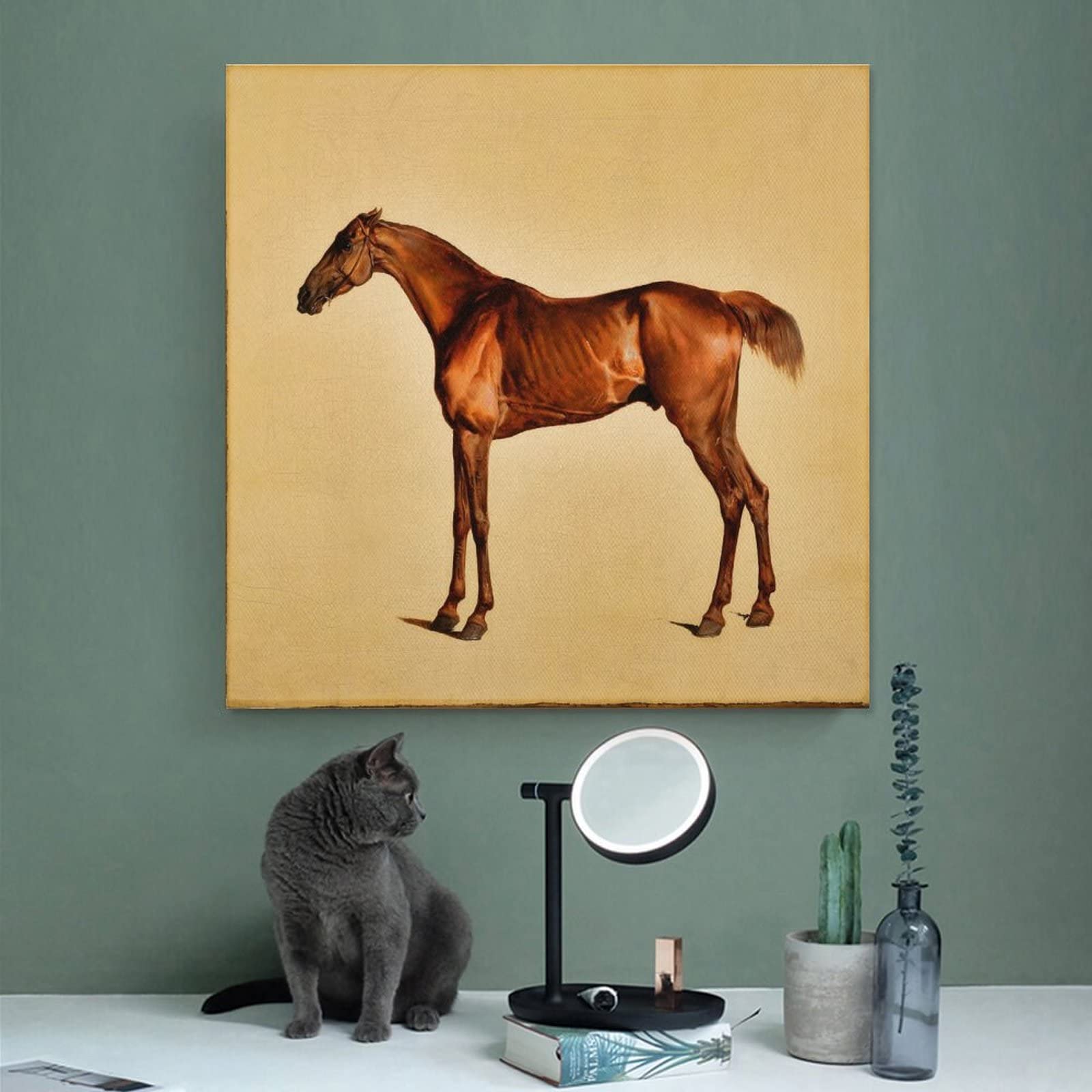 Amazon.co.jp: George Stubbsジョージ・スタッブス 名画の数々ポスター