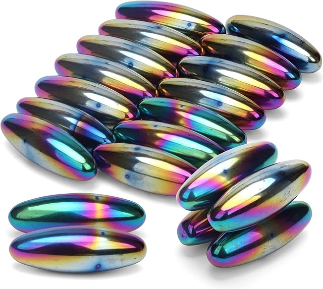 Anzmtosn Magnetic Rings Fidget Finger Desk Magnet Toy Bracelet Ring Decompression Toy Magical Ring Props Tools Stress Relief, Magic Unzip Finger Game Finger Figit Toy, Finger Gyro Toy Bearing Focus