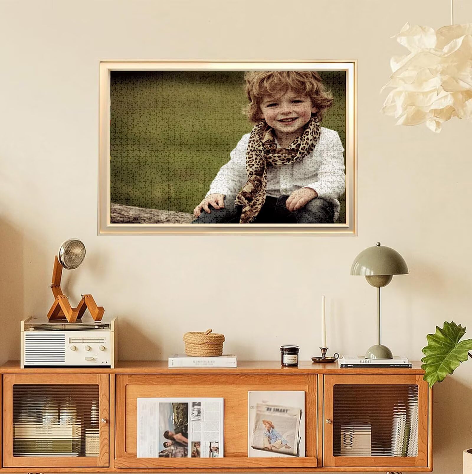 Puzzle Personalizado con Foto, Personalizada Rompecabezas Personalizado Diseña tu Logo Foto o Texto, Personalizado Navidad Halloween San Valentín Parejas Niños Familia Amigos h-2237