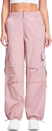 YMI Relaxed Fit Colored Cargo Utility Pant, Charcoal, S