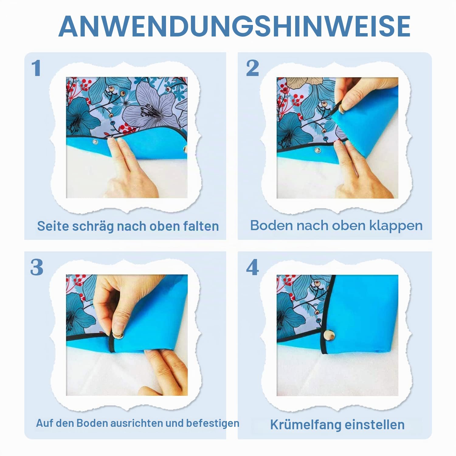 3er-Pack Lätzchen für Erwachsene mit Auffangbehälter, waschbar und verstellbar, Erwachsenen-Lätzchen für Frauen, ältere Menschen, Senioren, Lätzchen zum Essen