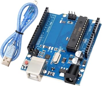 UNO R3 Development Board, ATmega328P Chip, Compatible with Arduino IDEwith USB Cable