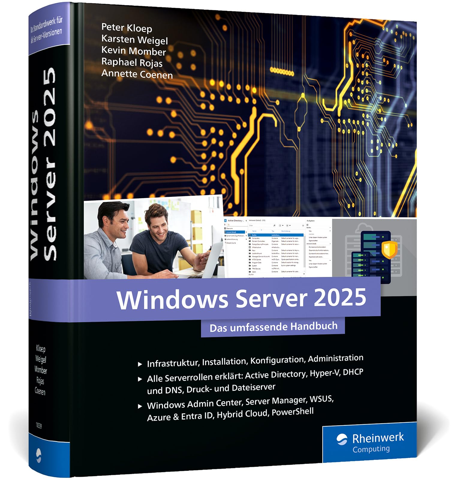 Windows Server 2025: Das umfassende Handbuch von Microsoft-Experten für Windows-Admins